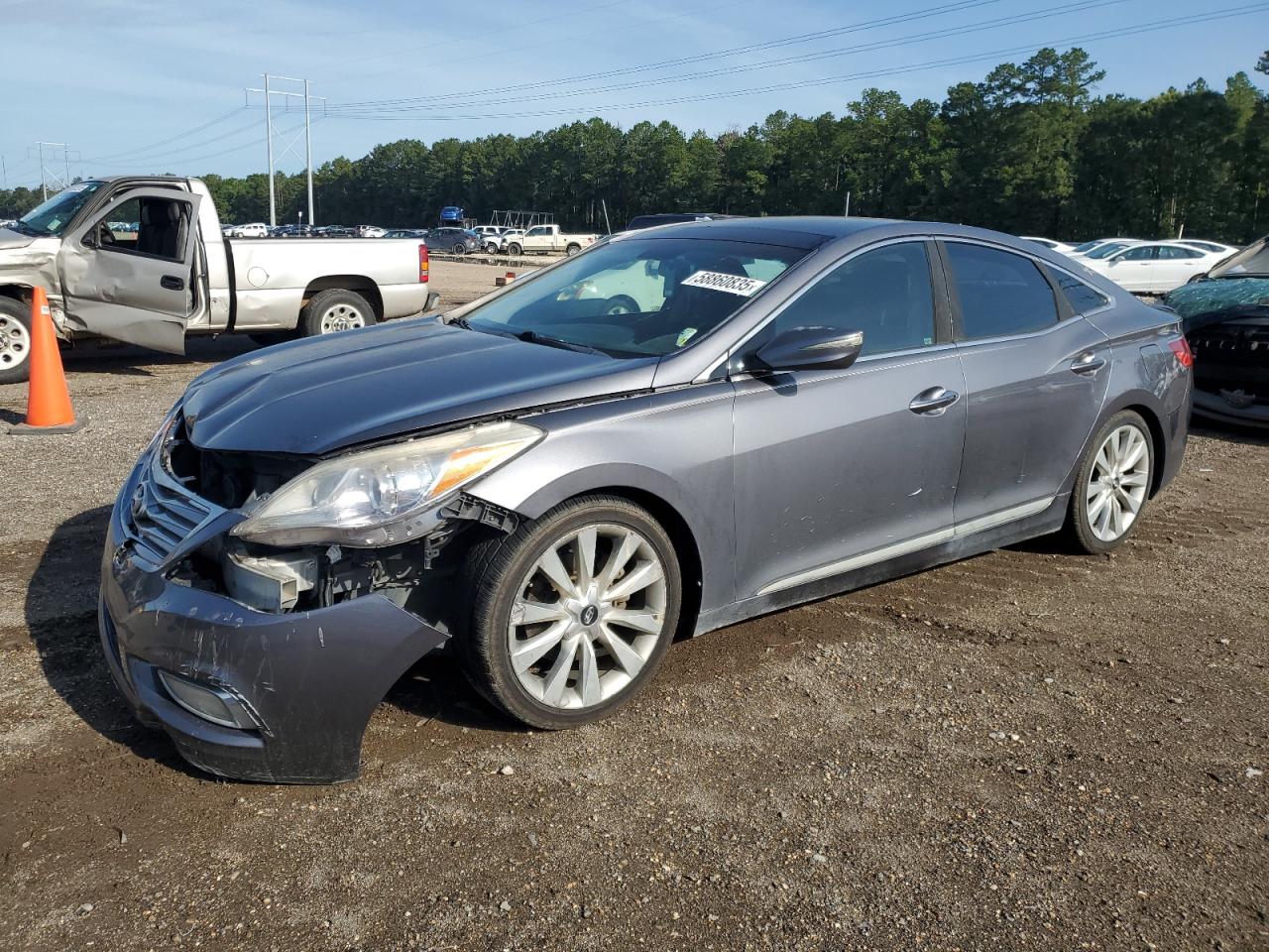 2013 Hyundai Azera Gls продається в Greenwell Springs, LA - Front End