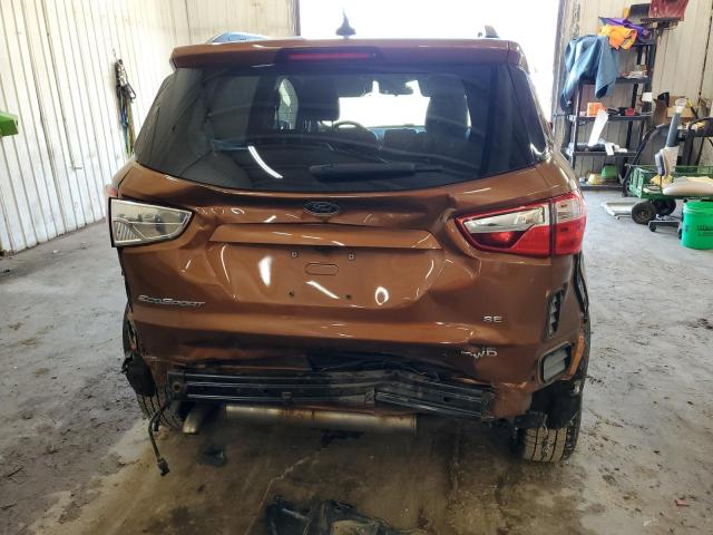  FORD ECOSPORT 2018 Orange