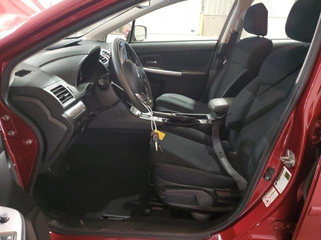  SUBARU IMPREZA 2015 Red