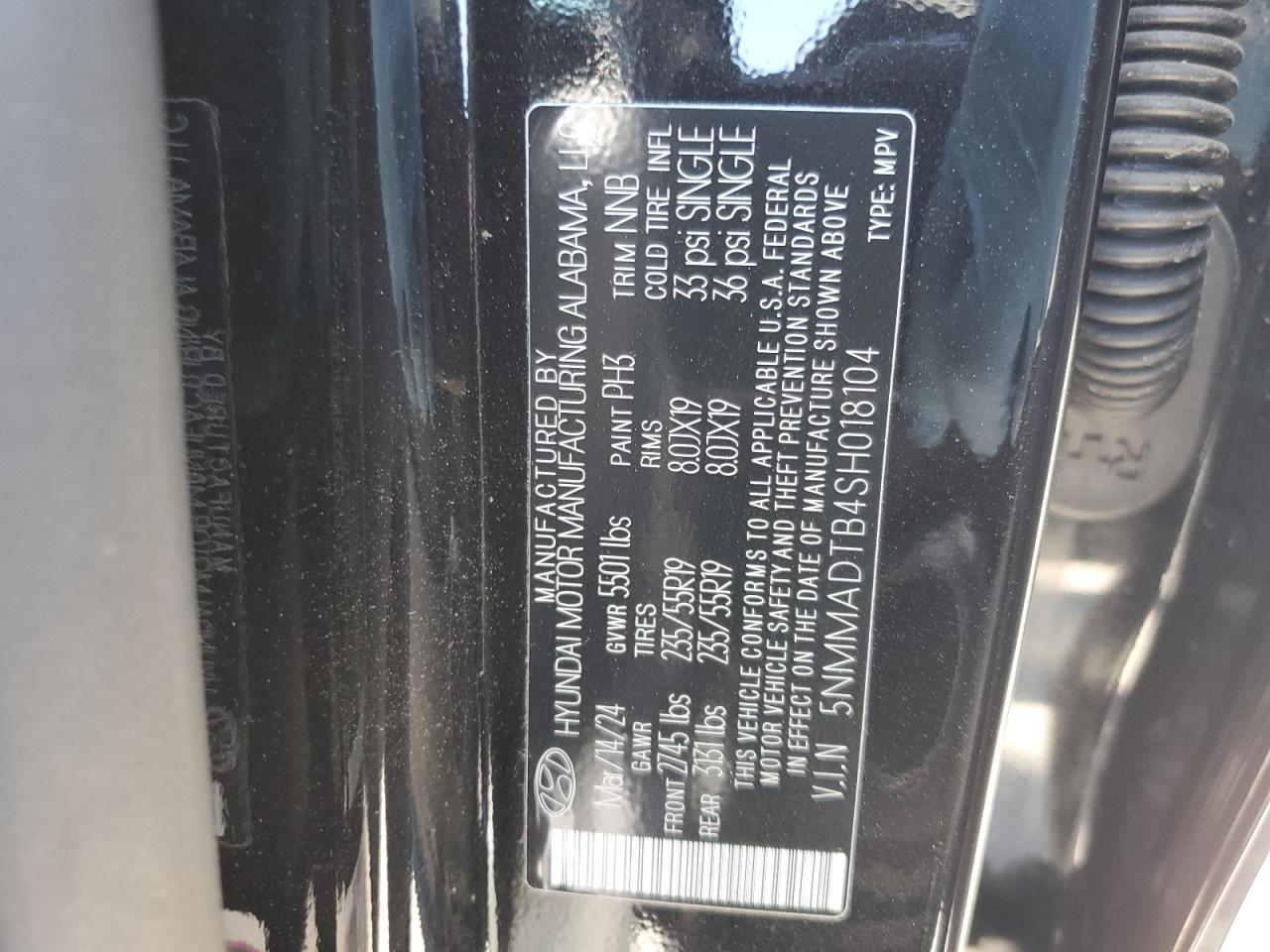 2025 Genesis Gv70 Base VIN: 5NMMADTB4SH018104 Lot: 62948125