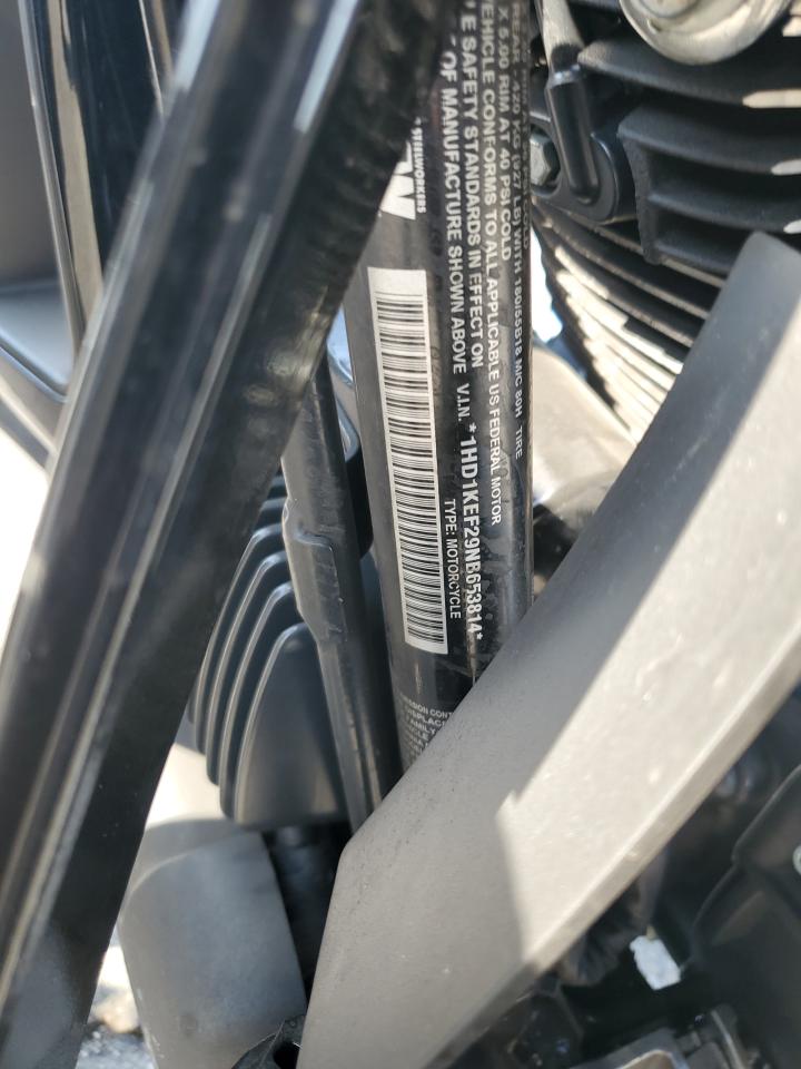 2022 Harley-Davidson Flhtk VIN: 1HD1KEF29NB653814 Lot: 59517595