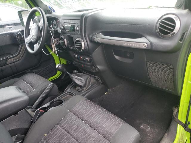  JEEP WRANGLER 2012 Zielony
