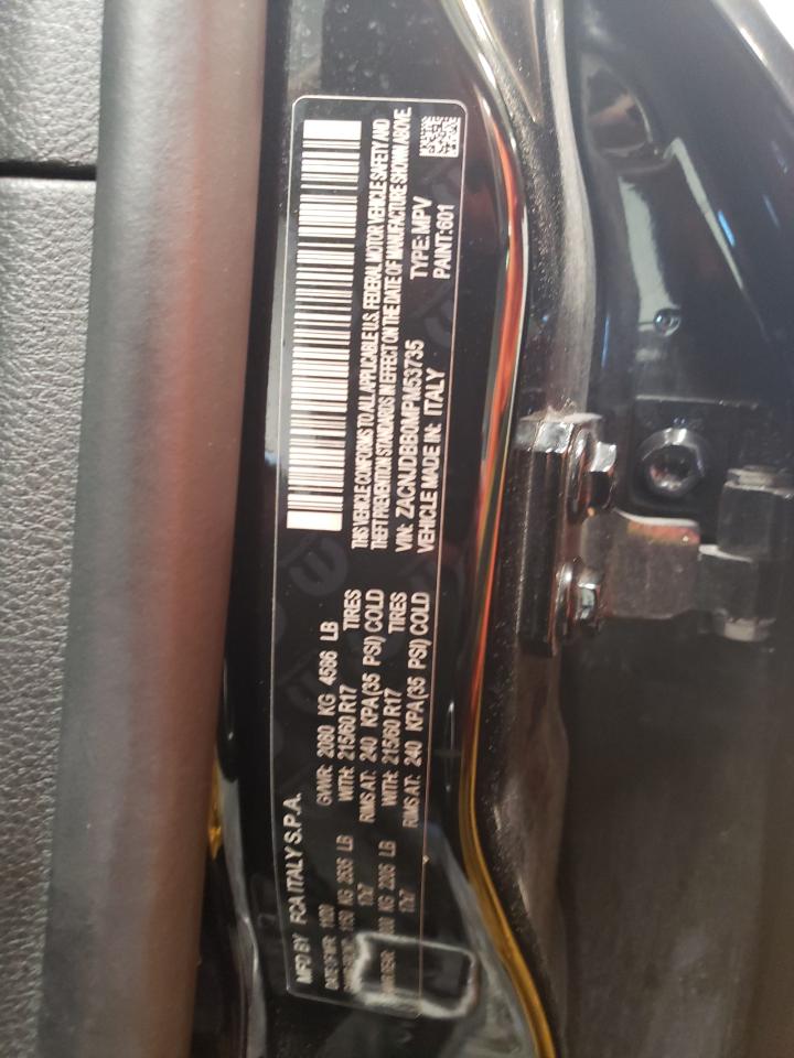 2021 Jeep Renegade Latitude VIN: ZACNJDBB0MPM53735 Lot: 61704445