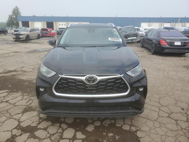  TOYOTA HIGHLANDER 2022 Чорний