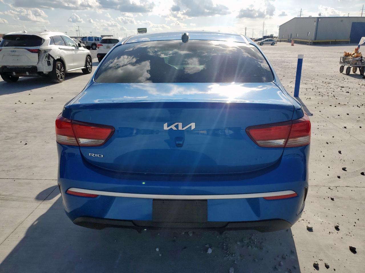 2023 Kia Rio Lx VIN: 3KPA24AD1PE613074 Lot: 62406405