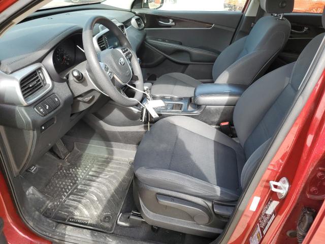  KIA SORENTO 2019 Red