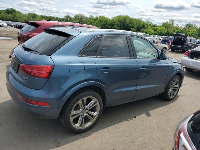  AUDI Q3 2018 Granatowy
