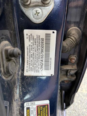2009 HONDA CIVIC LX  