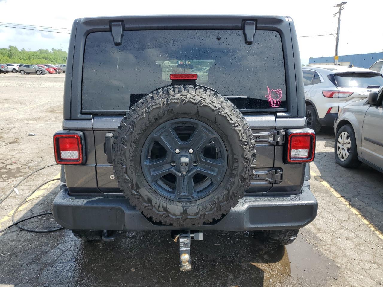2019 Jeep Wrangler Unlimited Sport VIN: 1C4HJXDG0KW649605 Lot: 62506985