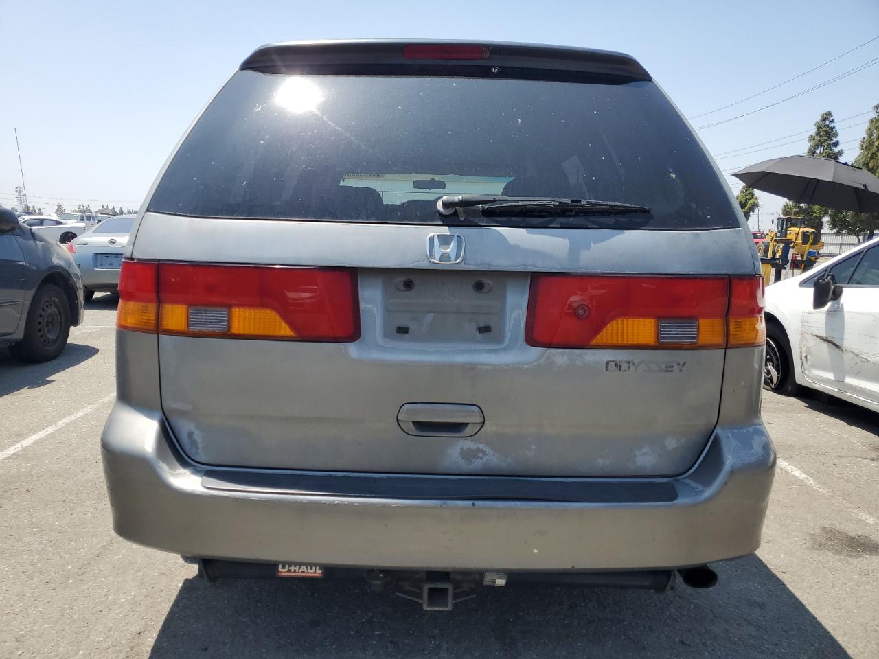 2002 Honda Odyssey Exl VIN: 2HKRL18052H540765 Lot: 59736265