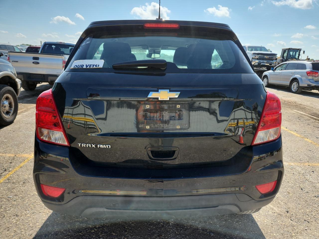 2017 Chevrolet Trax Ls VIN: 3GNCJNSB7HL187703 Lot: 62509185