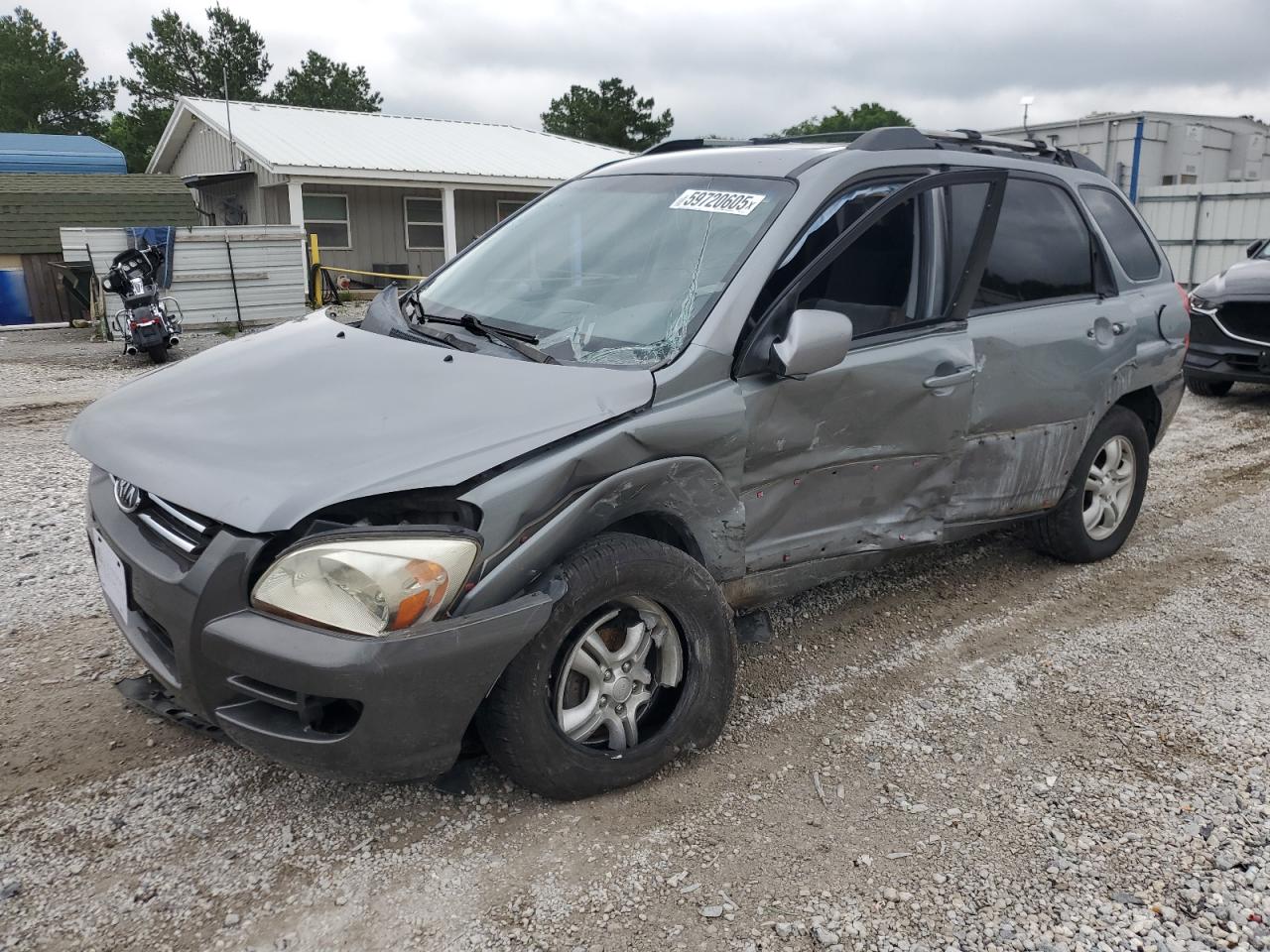 2005 Kia New Sportage للبيع في Prairie Grove، AR - Front End