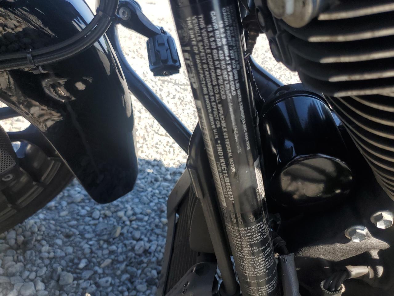 2018 Harley-Davidson Flhrxs VIN: 1HD1KVC11JB652873 Lot: 61388895