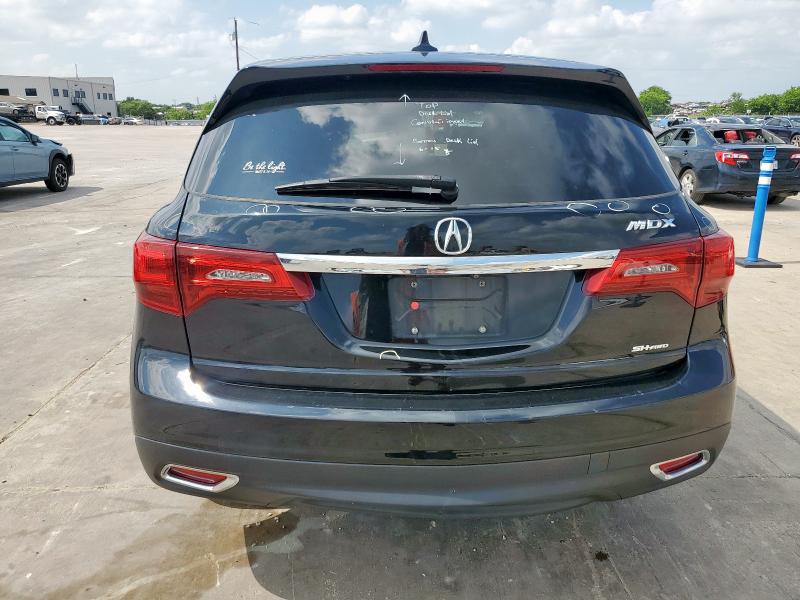  ACURA MDX 2016 Black