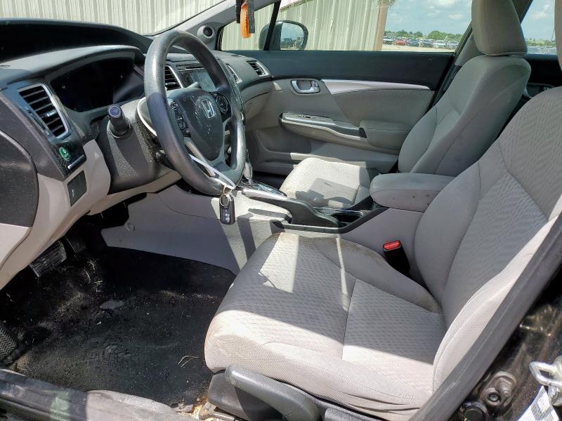 Sedans HONDA CIVIC 2014 Czarny