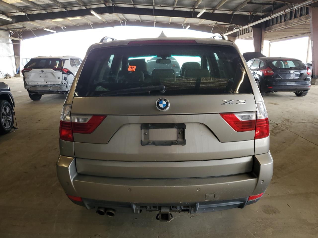 2008 BMW X3 3.0Si VIN: WBXPC93458WJ10773 Lot: 58589305