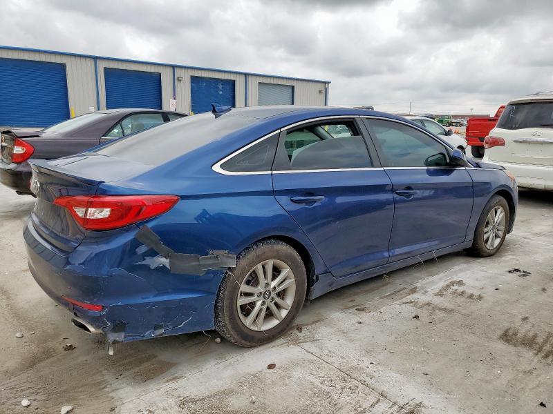 Sedans HYUNDAI SONATA 2017 Blue