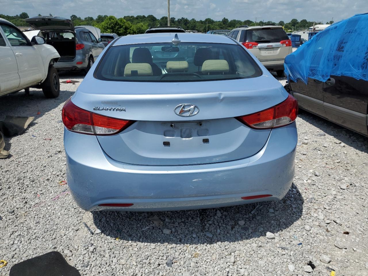 2012 Hyundai Elantra Gls VIN: KMHDH4AE6CU455097 Lot: 61954925