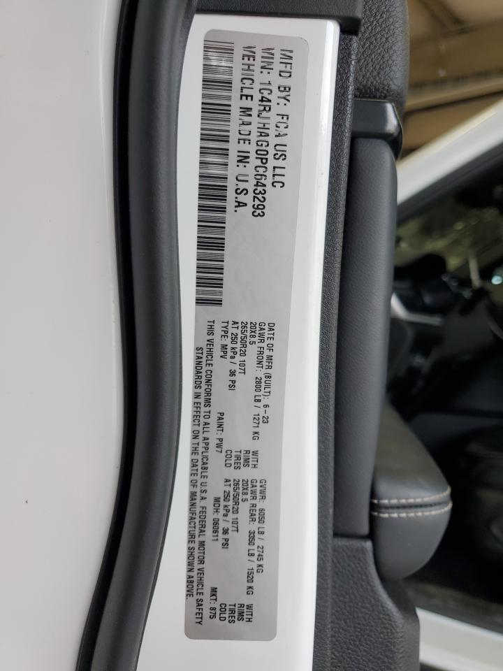 JEEP GRAND CHER 2023 VIN 1C4RJHAG0PC643293 zdjęcie 13
