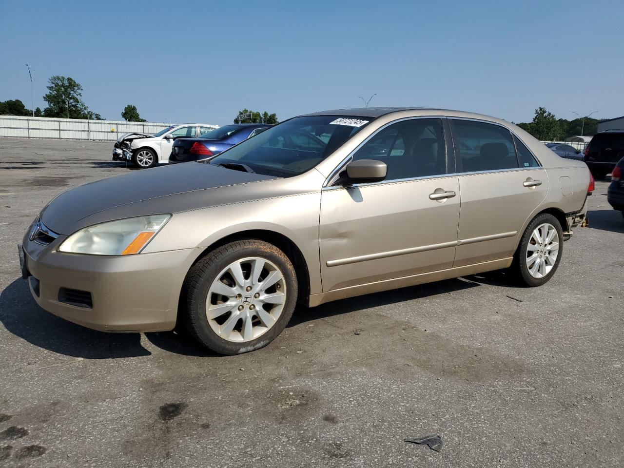 2007 Honda Accord Ex продається в Dunn, NC - Rear End