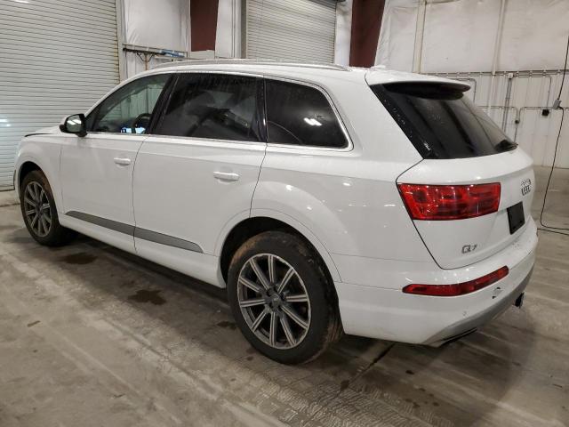  AUDI Q7 2018 Белы