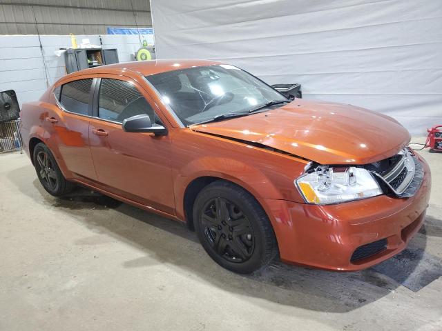 Sedans DODGE AVENGER 2012 Orange