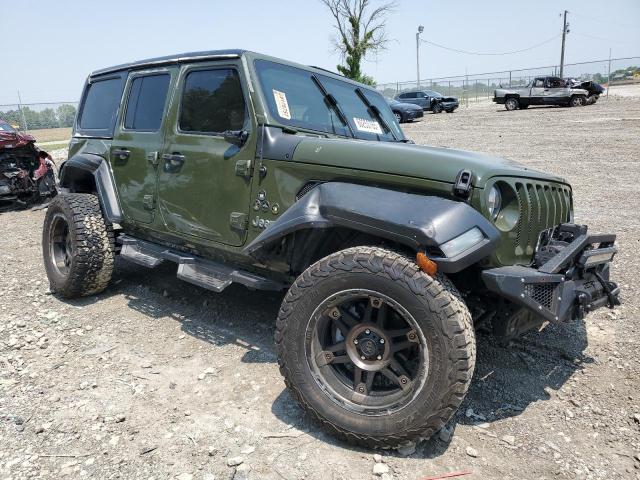  JEEP WRANGLER 2021 Зеленый