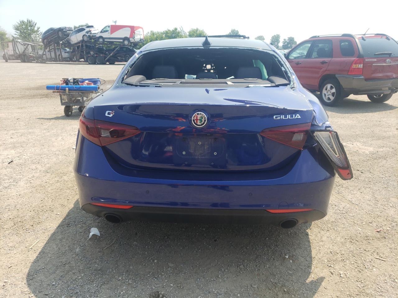 2022 Alfa Romeo Giulia VIN: ZARFANAN0N7652622 Lot: 62861335