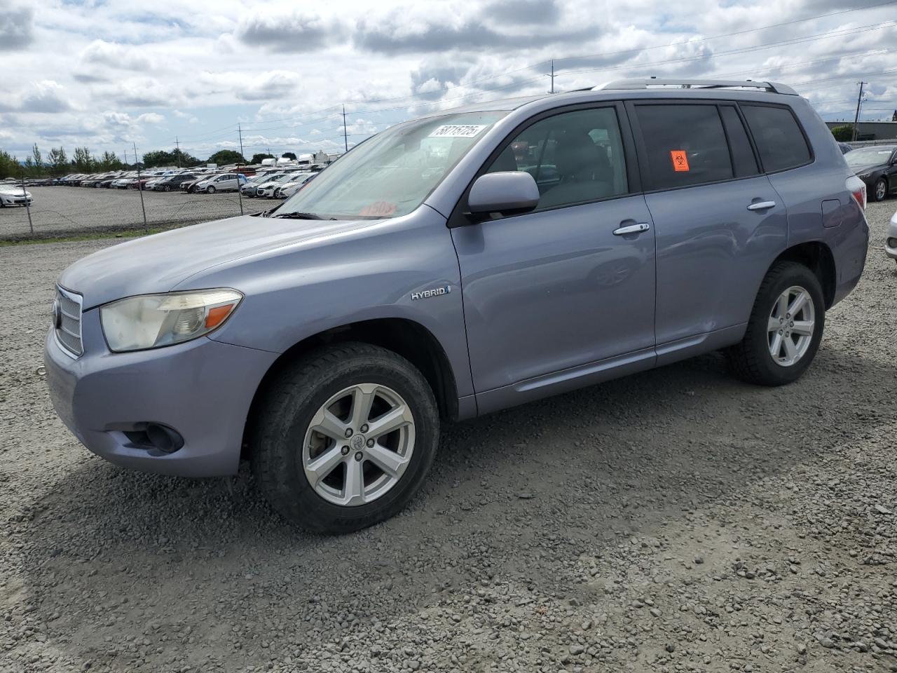 2008 Toyota Highlander Hybrid de vânzare în Eugene, OR - Front End