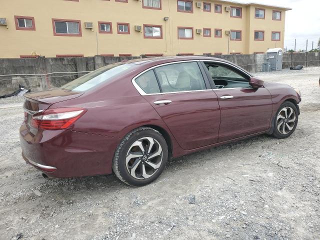  HONDA ACCORD 2016 Червоний