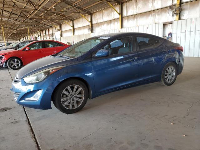  HYUNDAI ELANTRA 2014 Granatowy