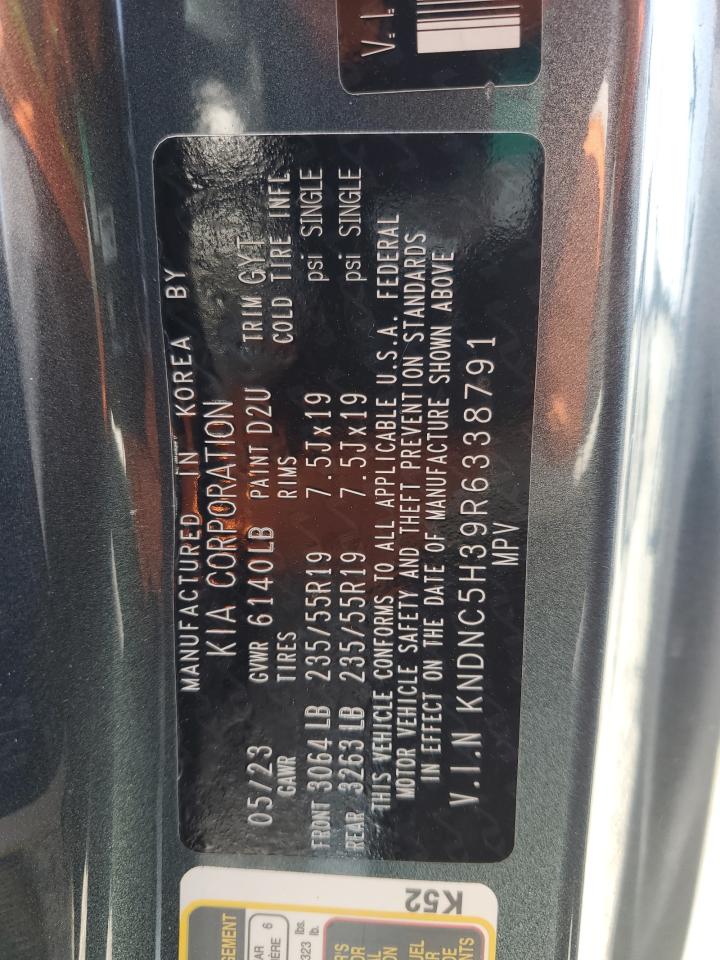 2024 Kia Carnival Ex VIN: KNDNC5H39R6338791 Lot: 61845245