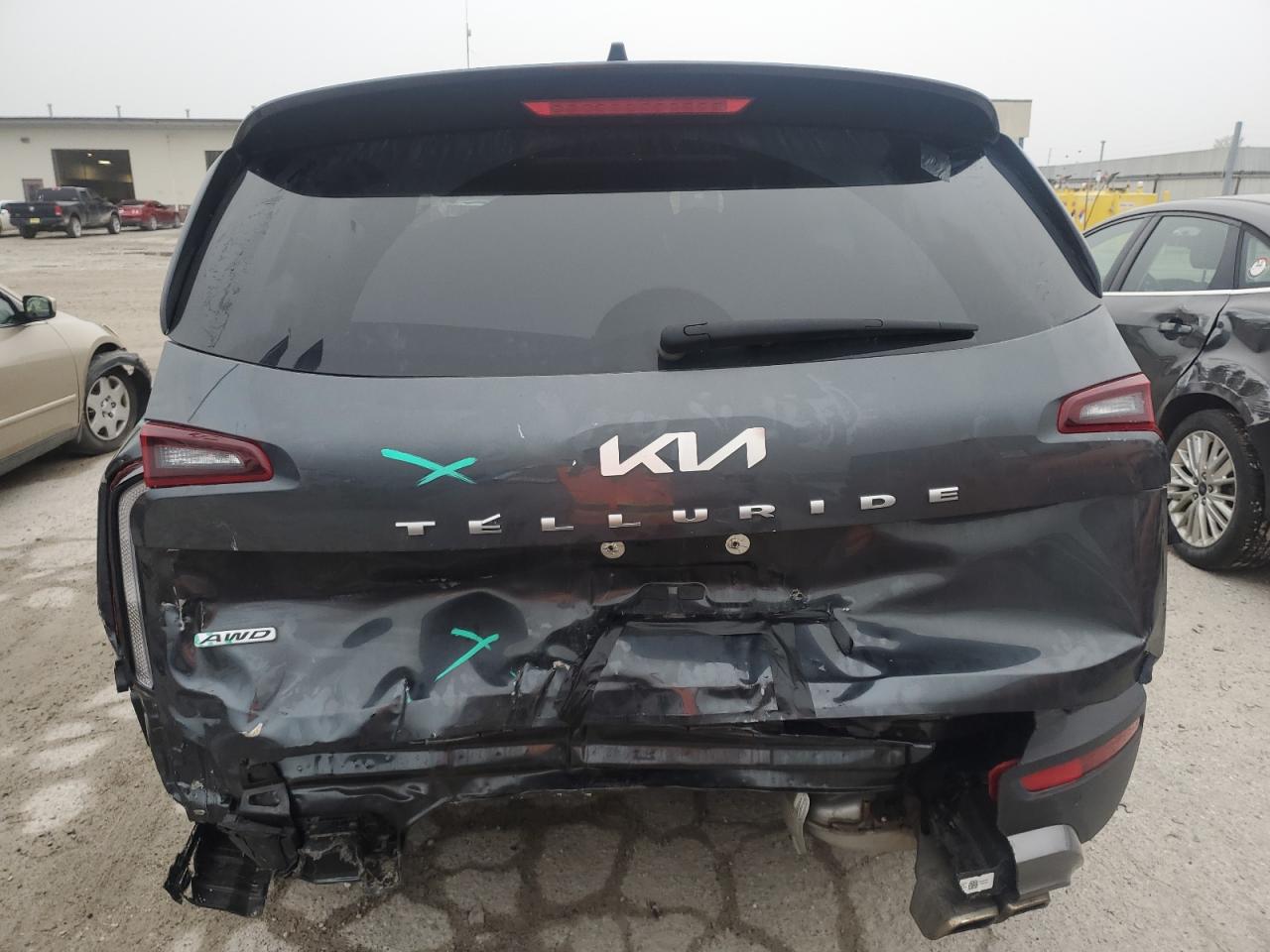 2022 Kia Telluride S VIN: 5XYP6DHC6NG297893 Lot: 59776445