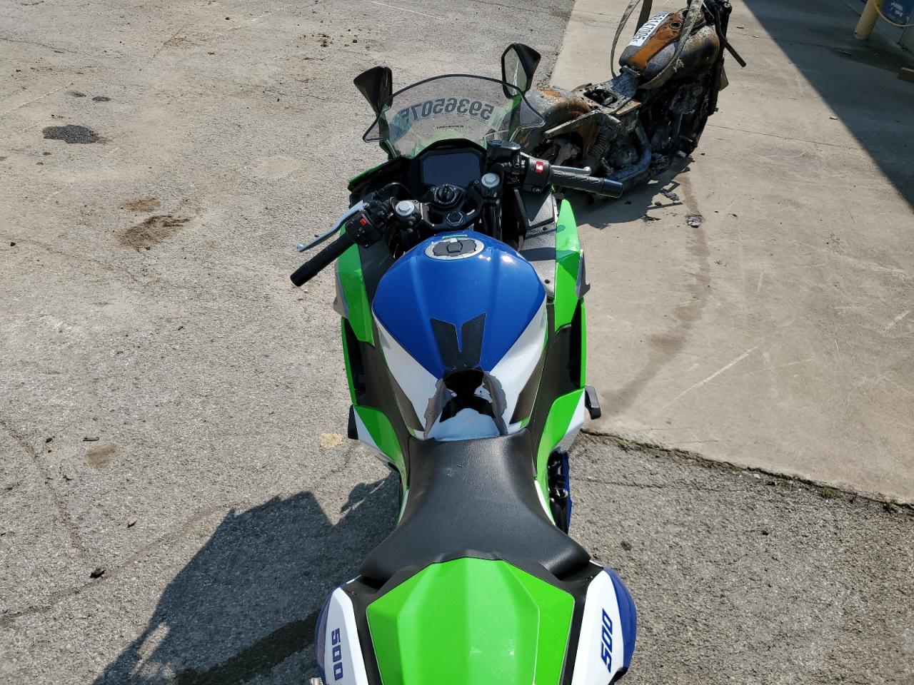 2024 Kawasaki Ex500 A VIN: ML5EXGJ15RDA24637 Lot: 59365075