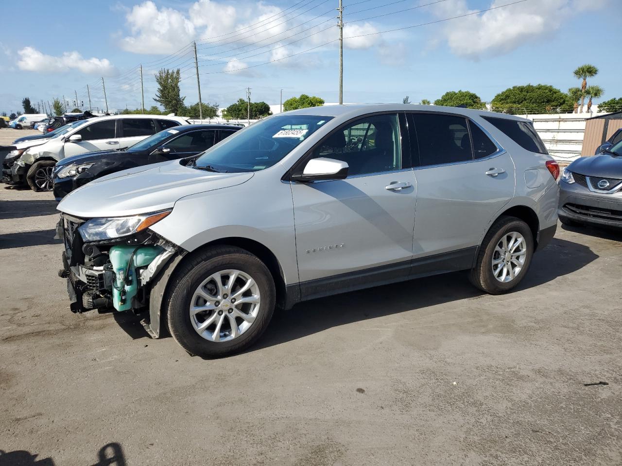 2020 Chevrolet Equinox Lt იყიდება Miami-ში, FL - Front End