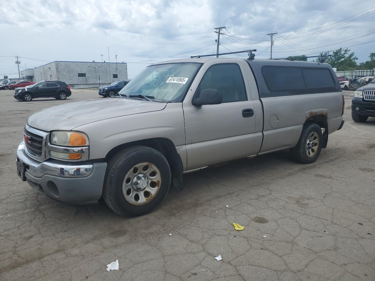 2005 Gmc New Sierra C1500 zu verkaufen in Chicago Heights, IL - Mechanical