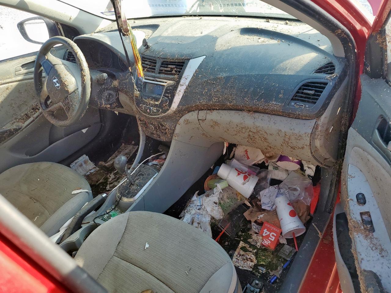 2015 Hyundai Accent Gs VIN: KMHCT5AEXFU224031 Lot: 59793235