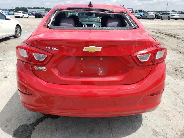  CHEVROLET CRUZE 2017 Czerwony