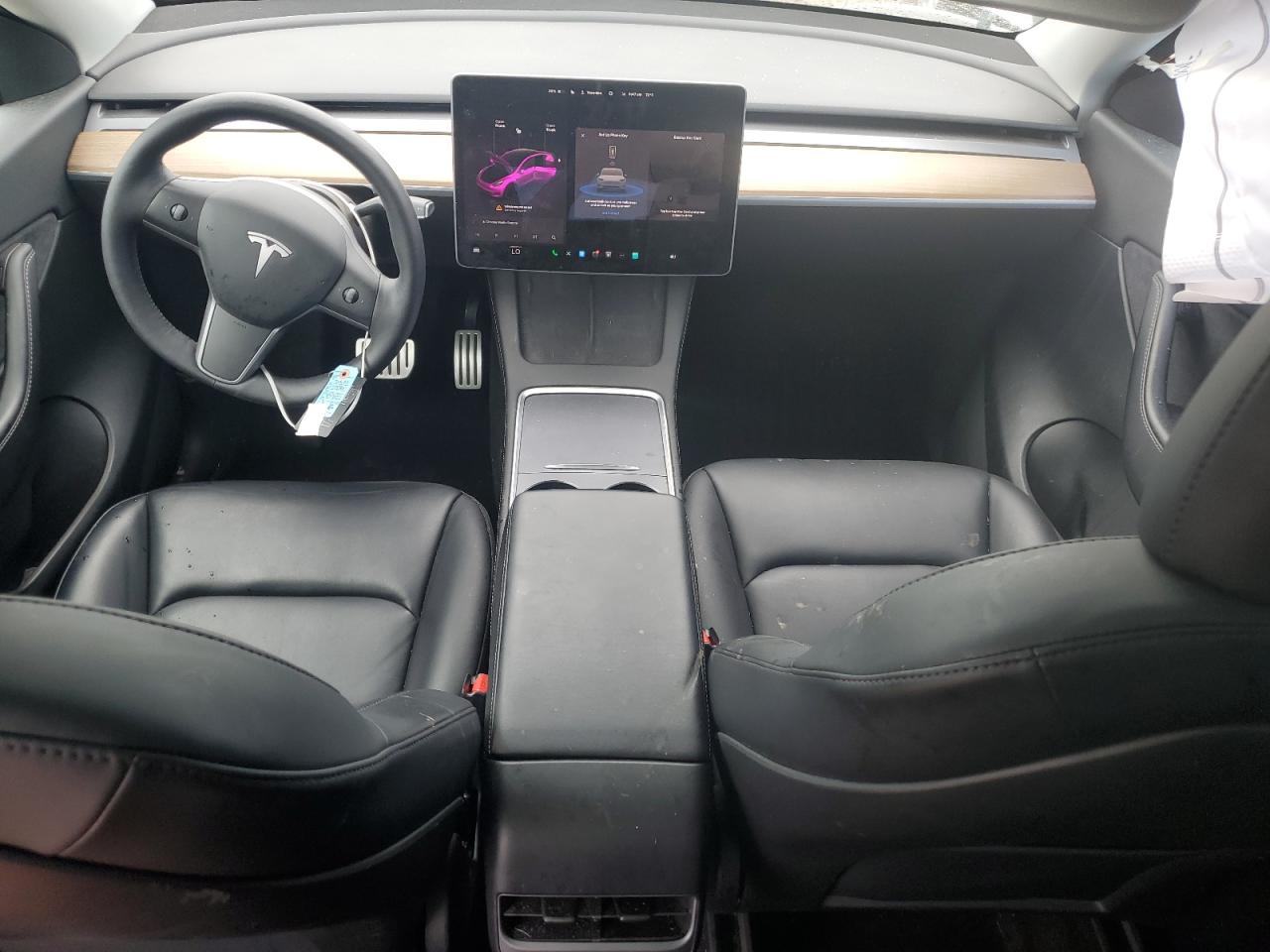 2022 Tesla Model Y VIN: 7SAYGDEF1NF389990 Lot: 61351175