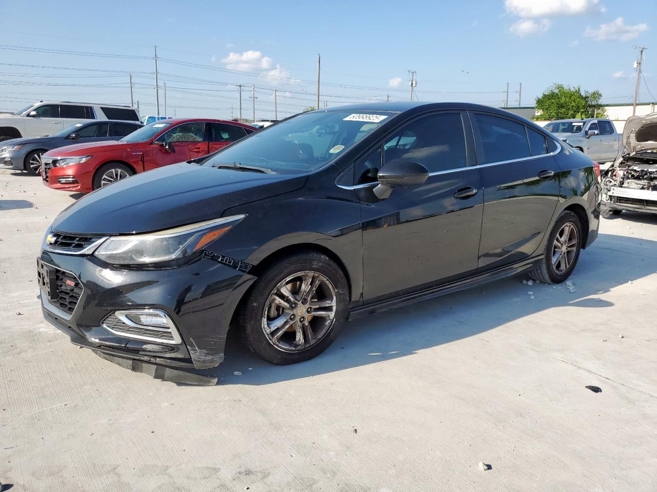 2018 Chevrolet Cruze Lt na sprzedaż w Haslet, TX - Undercarriage