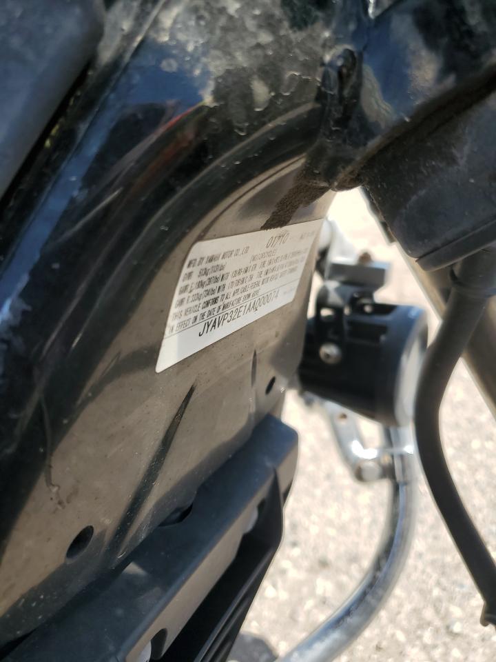 2010 Yamaha Xvs1300 Ct VIN: JYAVP32E1AA000074 Lot: 60728245