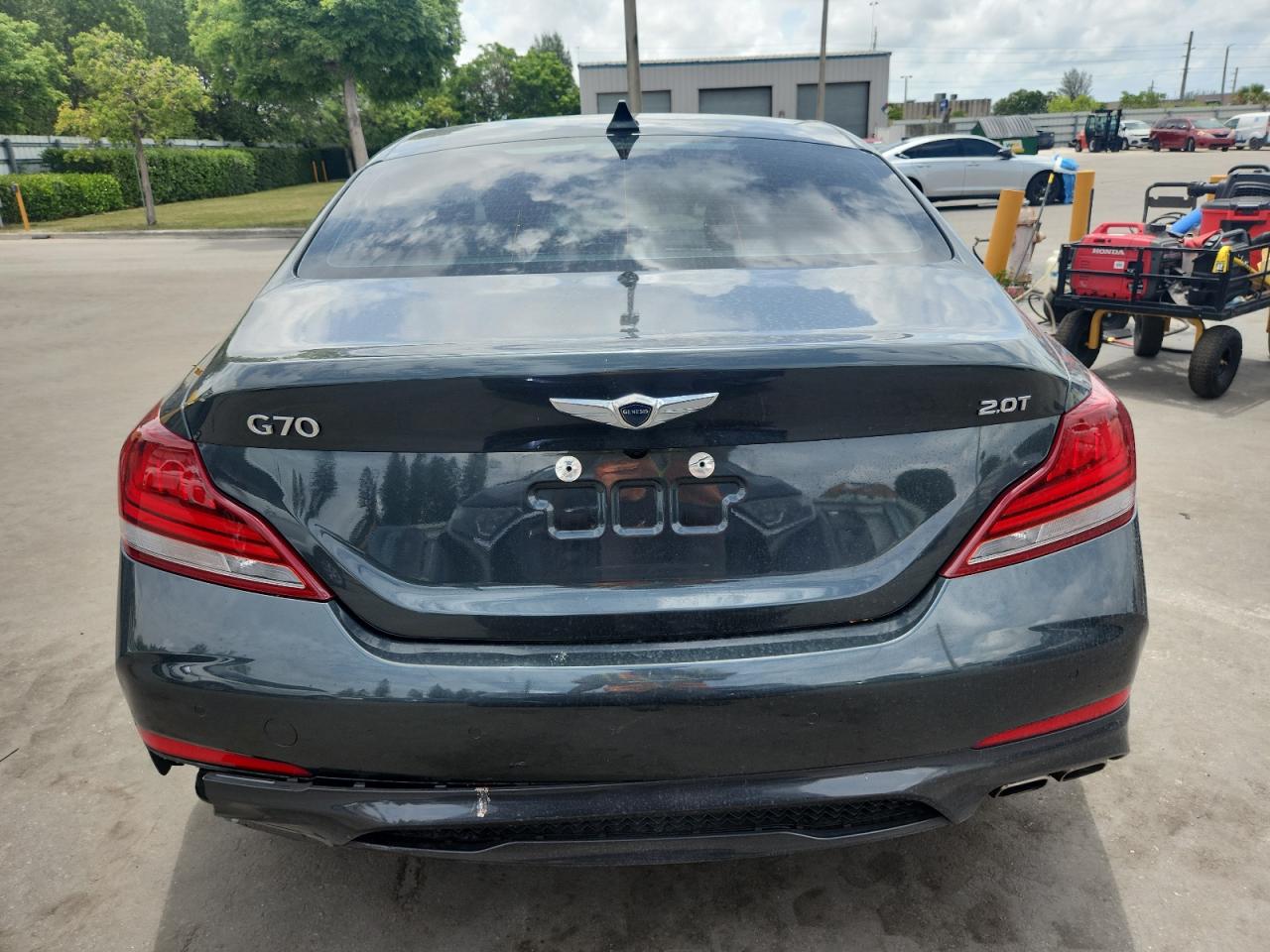 2021 Genesis G70 Elite VIN: KMTG34LA8MU074008 Lot: 62692345