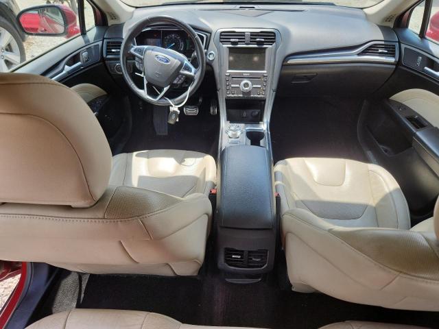 Sedans FORD FUSION 2017 Red
