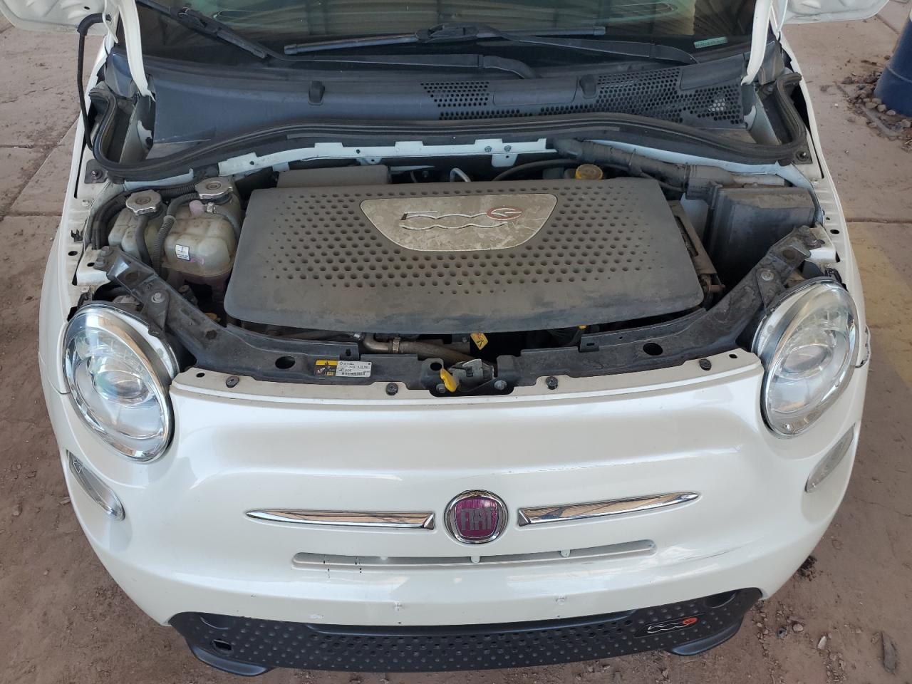 2015 Fiat 500 Electric VIN: 3C3CFFGE2FT503321 Lot: 62170495