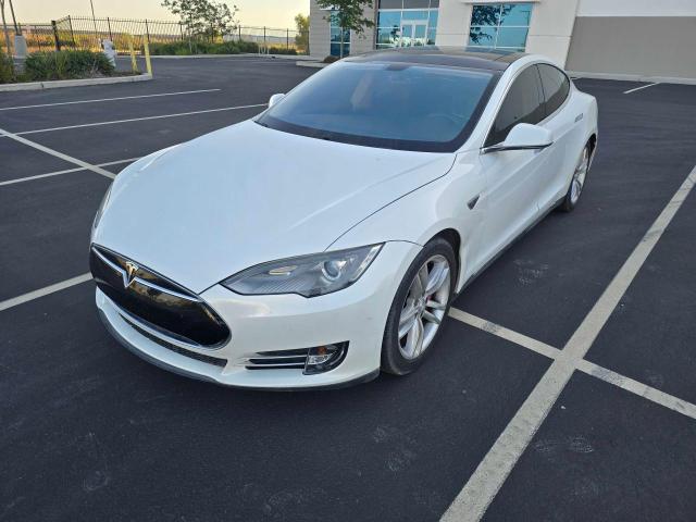 Hatchbacks TESLA MODEL S 2012 White