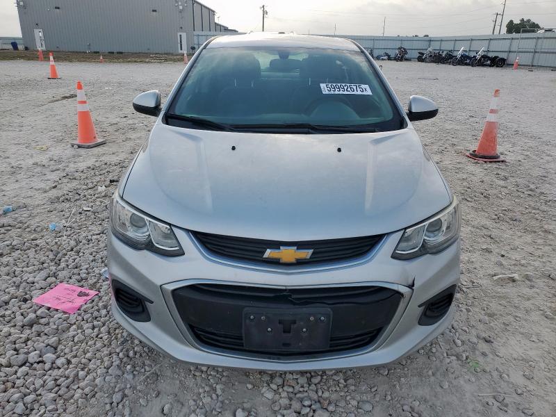  CHEVROLET SONIC 2017 Silver