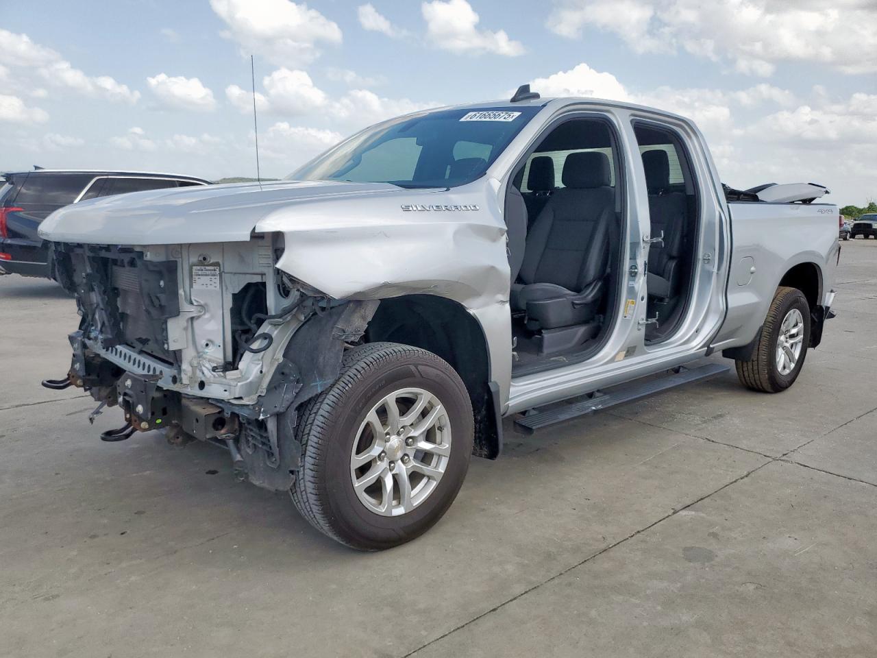 2019 Chevrolet Silverado K1500 Custom იყიდება Grand Prairie-ში, TX - Front End