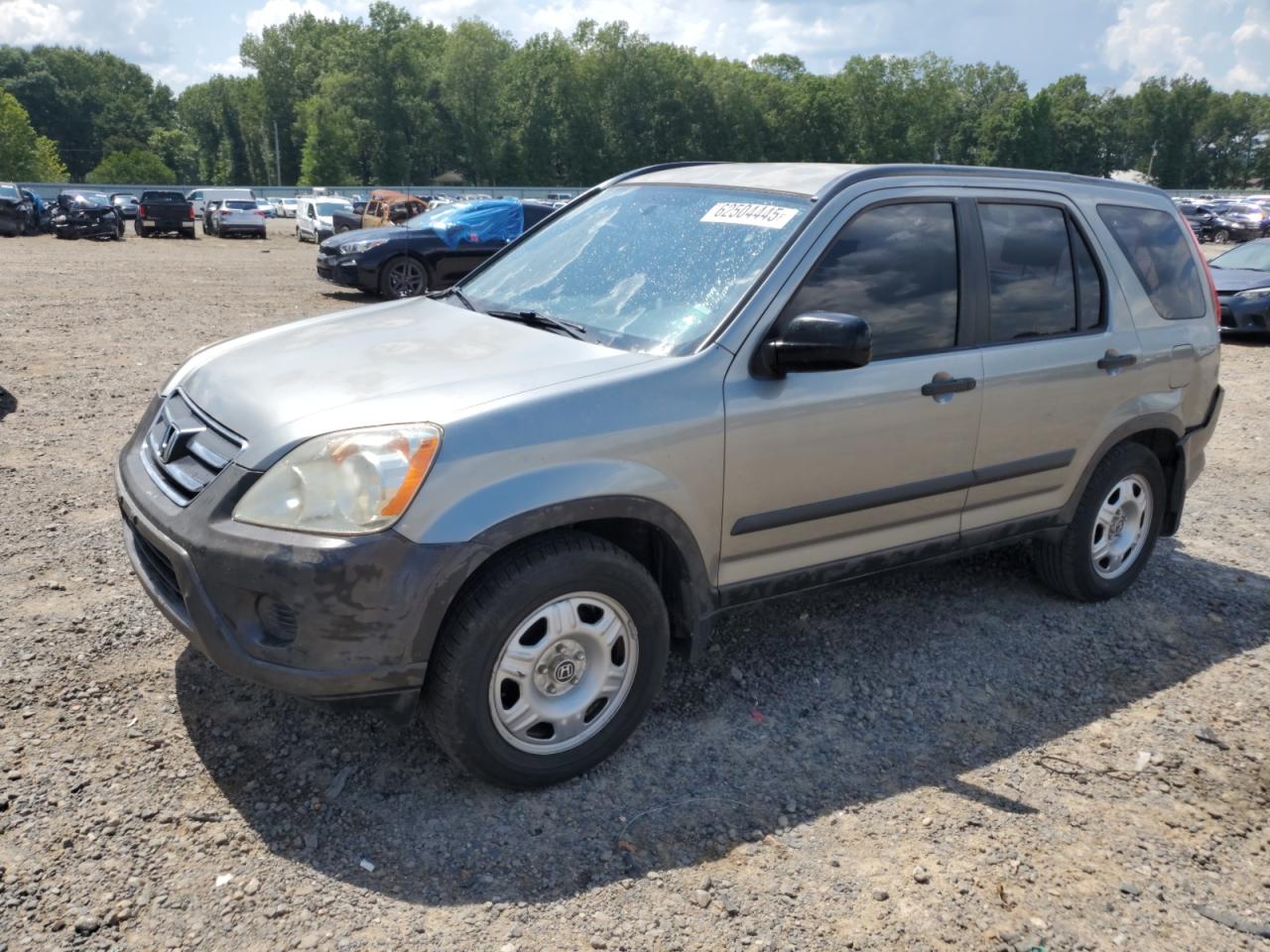 HONDA CRV 2006 VIN JHLRD68536C001894