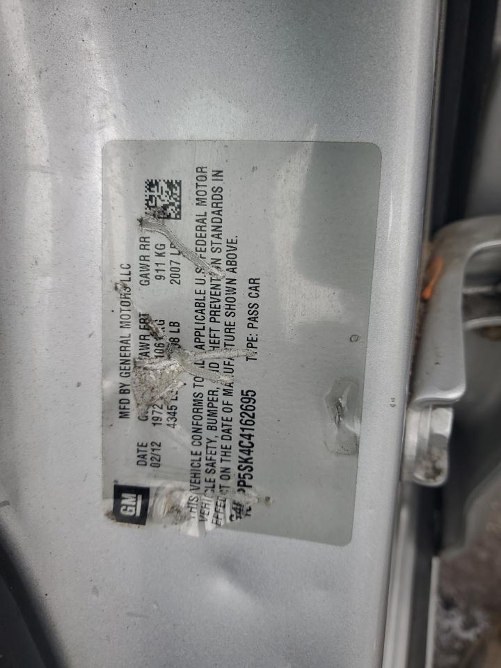 2012 Buick Verano VIN: 1G4PP5SK4C4162695 Lot: 60848815