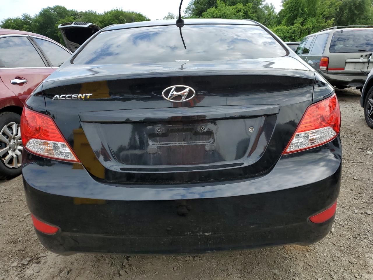 2013 Hyundai Accent Gls VIN: KMHCU4AE5DU583193 Lot: 61157095